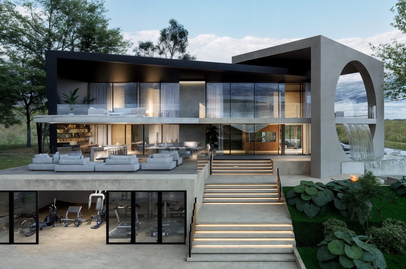 Vivienda contemporánea desde concepto a anteproyecto - Diseño arquitectónico Nexo Studio