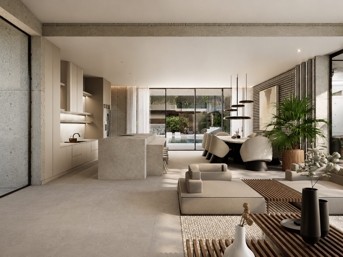 Interior residencial desarrollado por Nexo Studio